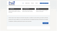 Desktop Screenshot of kaysa.com.mx